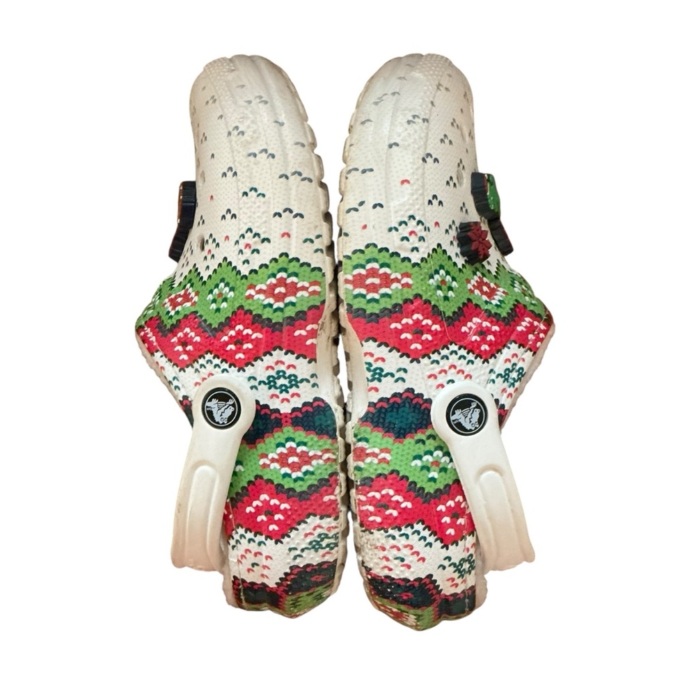 Women’s Festive Crocs Size 6 - Picture 3 of 7